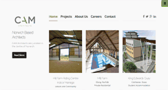 Desktop Screenshot of camarchitects.co.uk